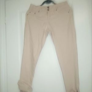 Baby pink Capri pants